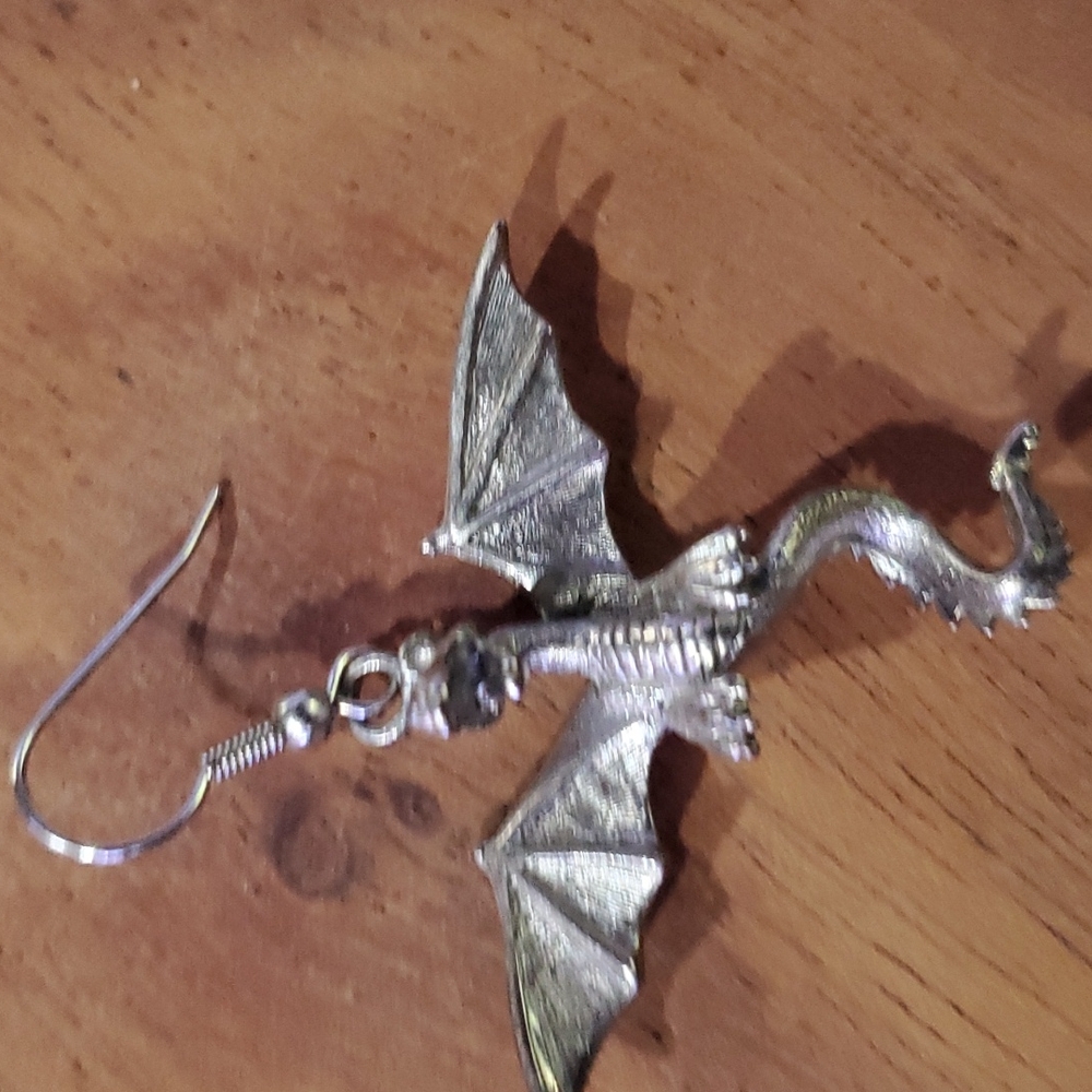 Single Dragon Earring